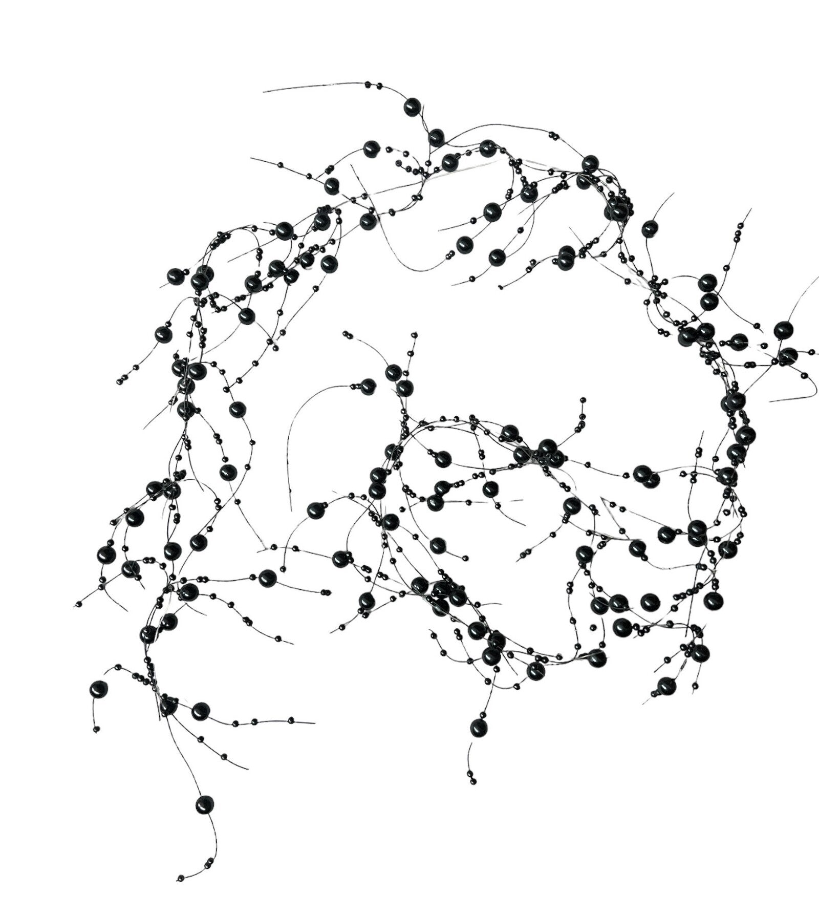 lant-guta-cu-perle-plastic-gri-antracit