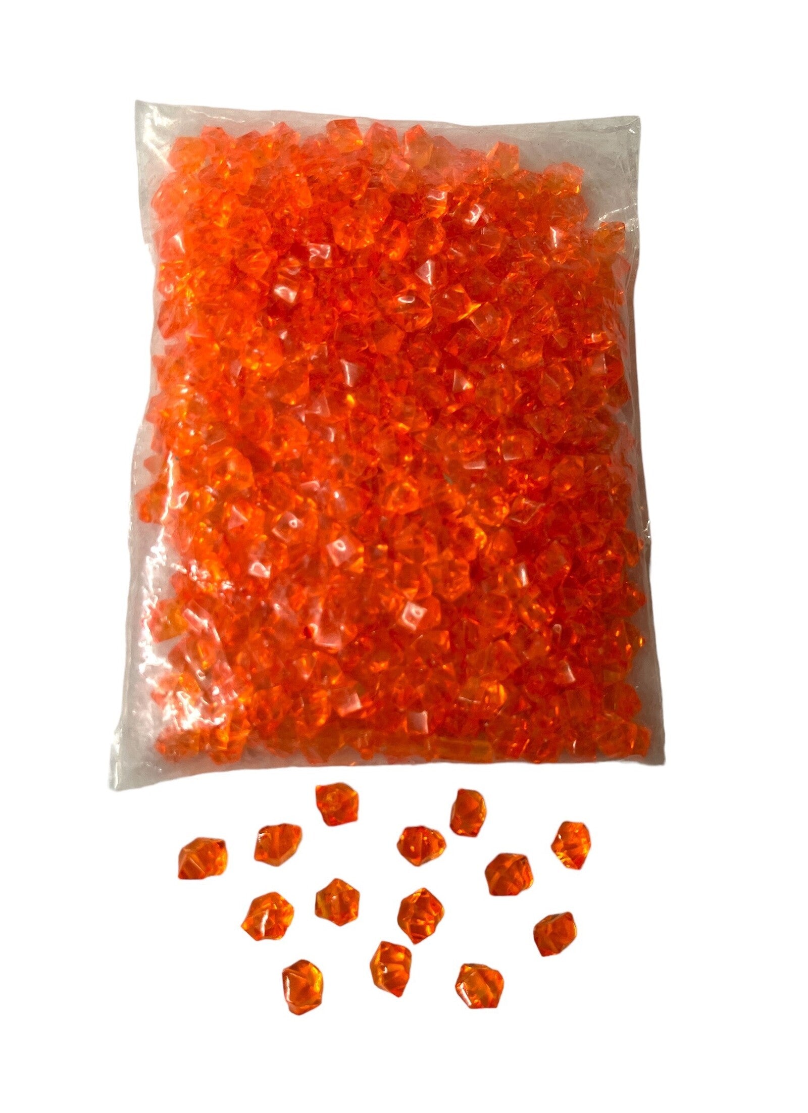 pietre-plastic-decor-mici-portocaliu