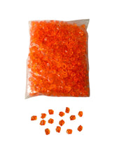 pietre-plastic-decor-mici-portocaliu