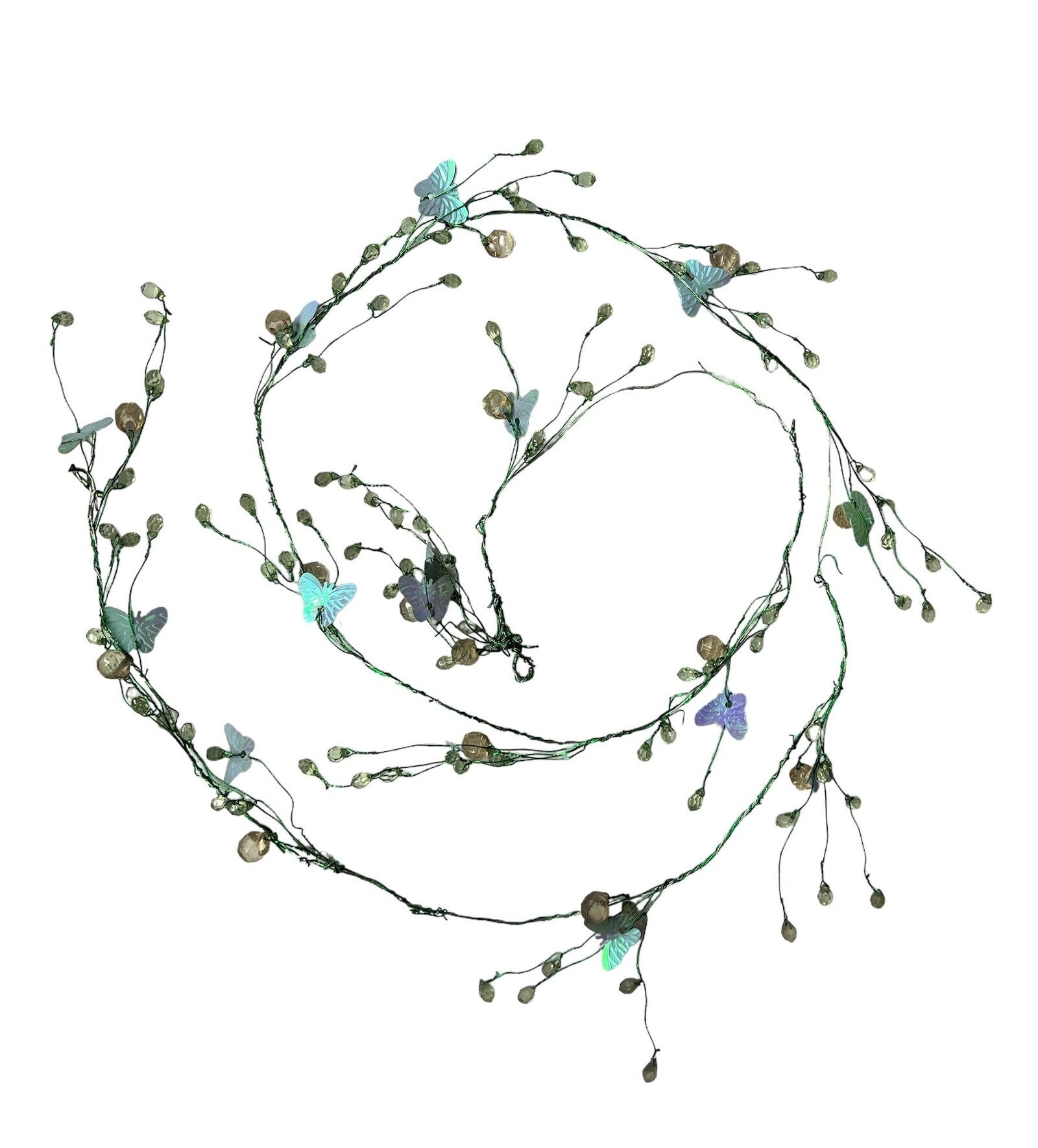 lant-sarma-cu-margele-plastic-si-fluturi-verde