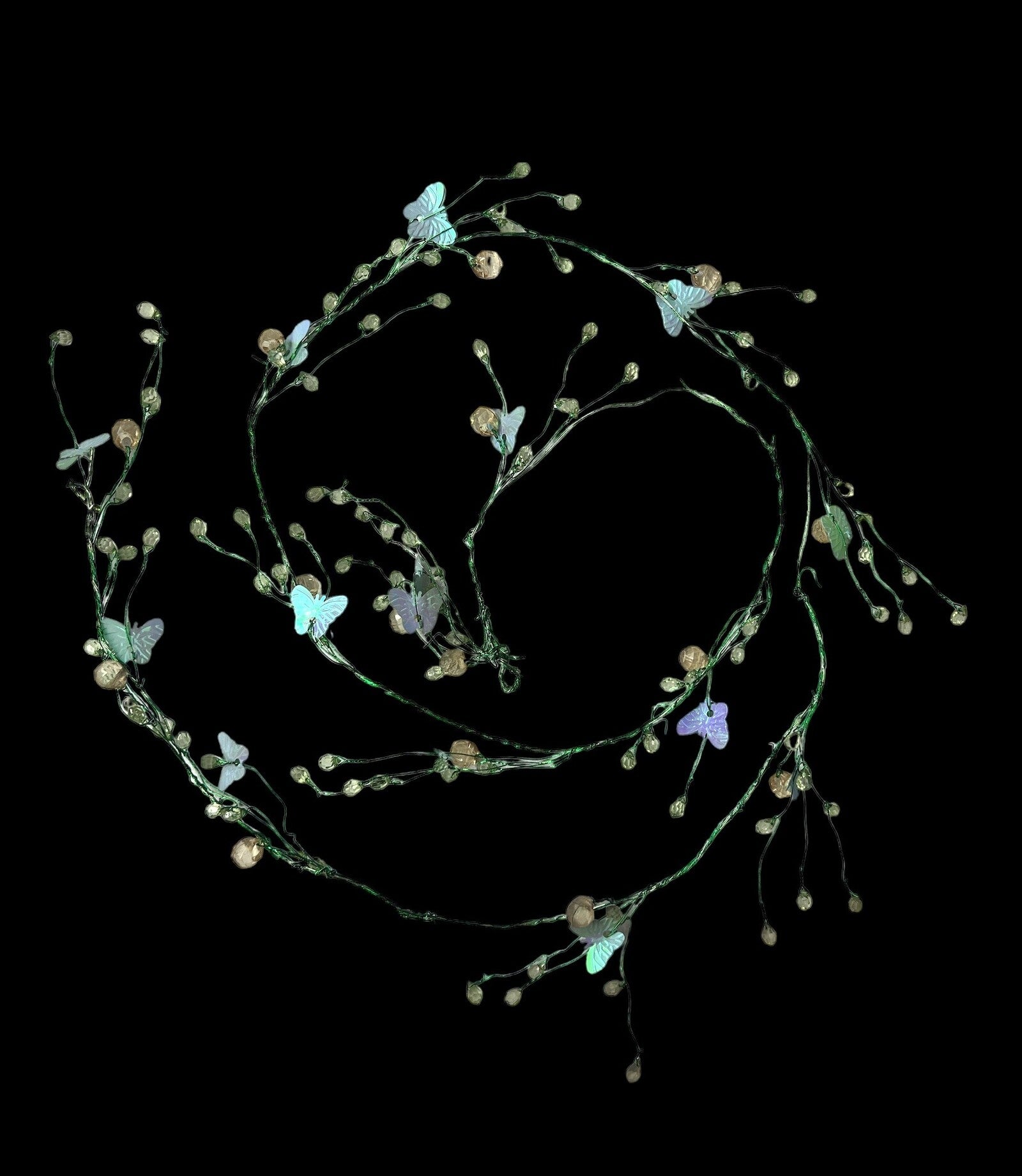 lant-sarma-cu-margele-plastic-si-fluturi-verde