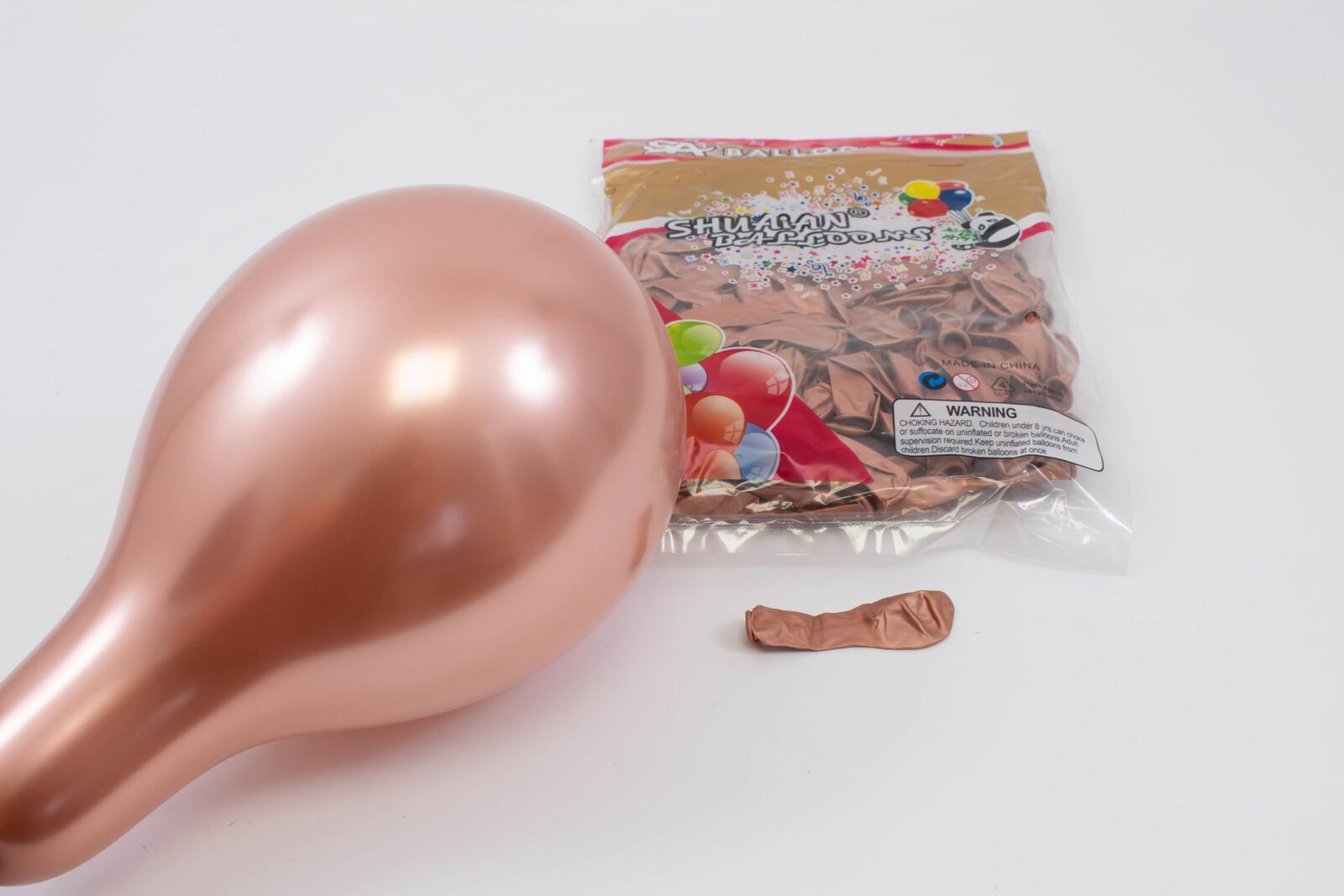 baloane-100set-5-12cm-cromate-roz-gold