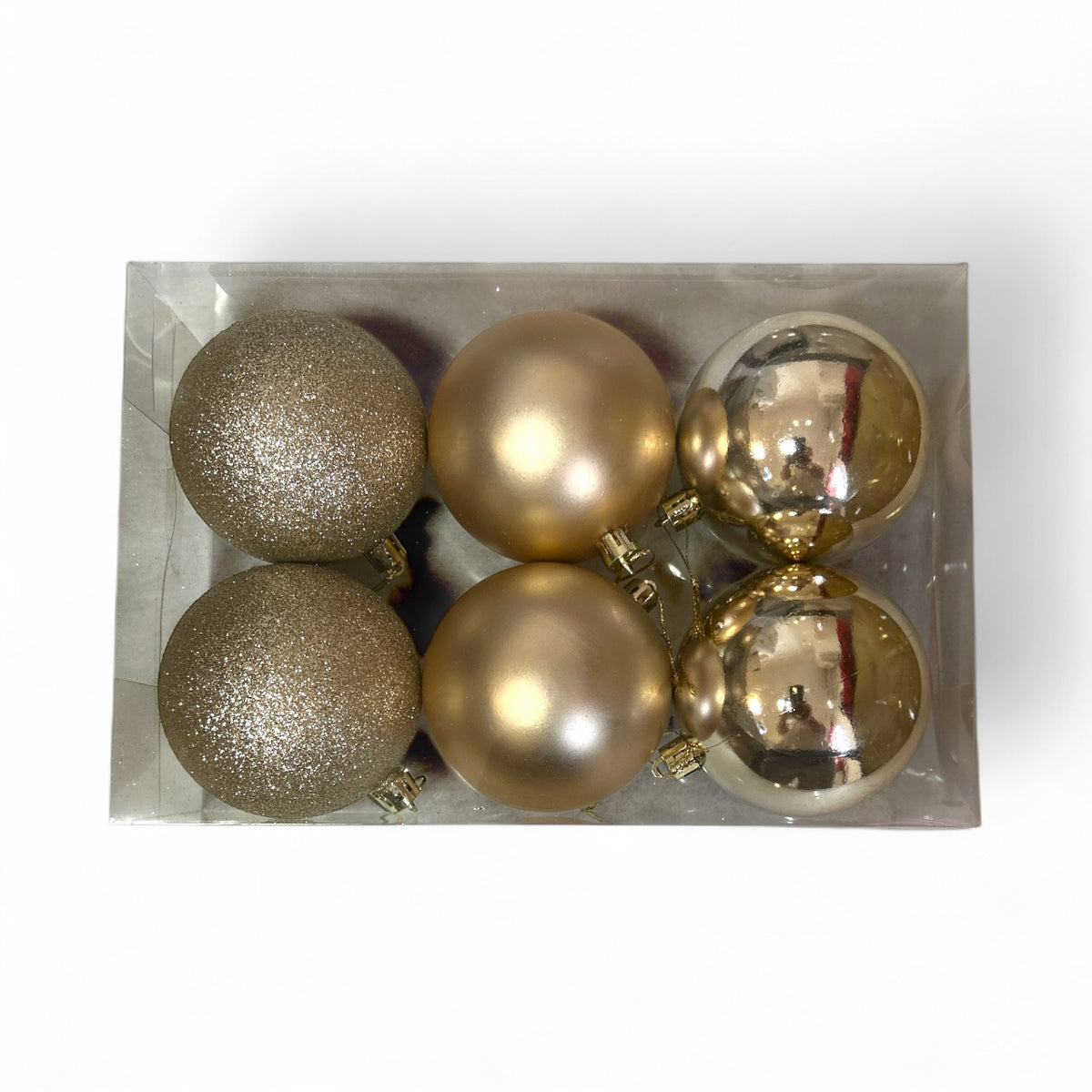 Globulete Brad Craciun  8cm 6/set