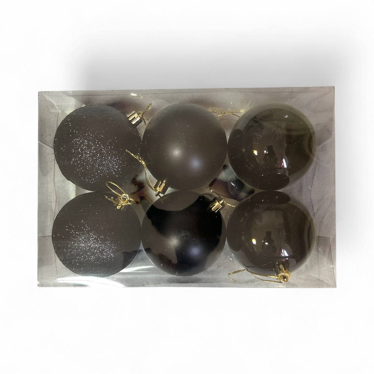 Globulete Brad Craciun  8cm 6/set