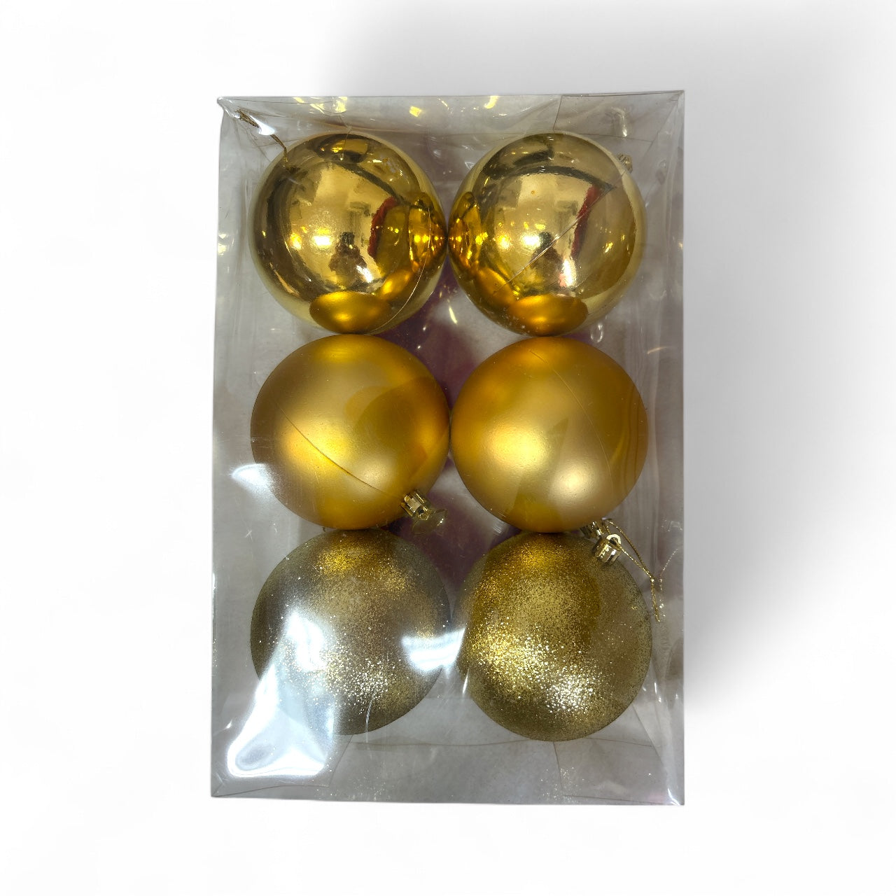 Globulete Brad Craciun Ø10cm-6/set