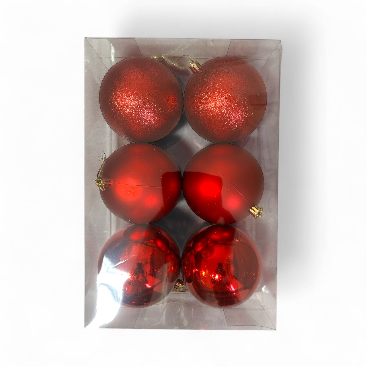 Globulete Brad Craciun Ø10cm-6/set