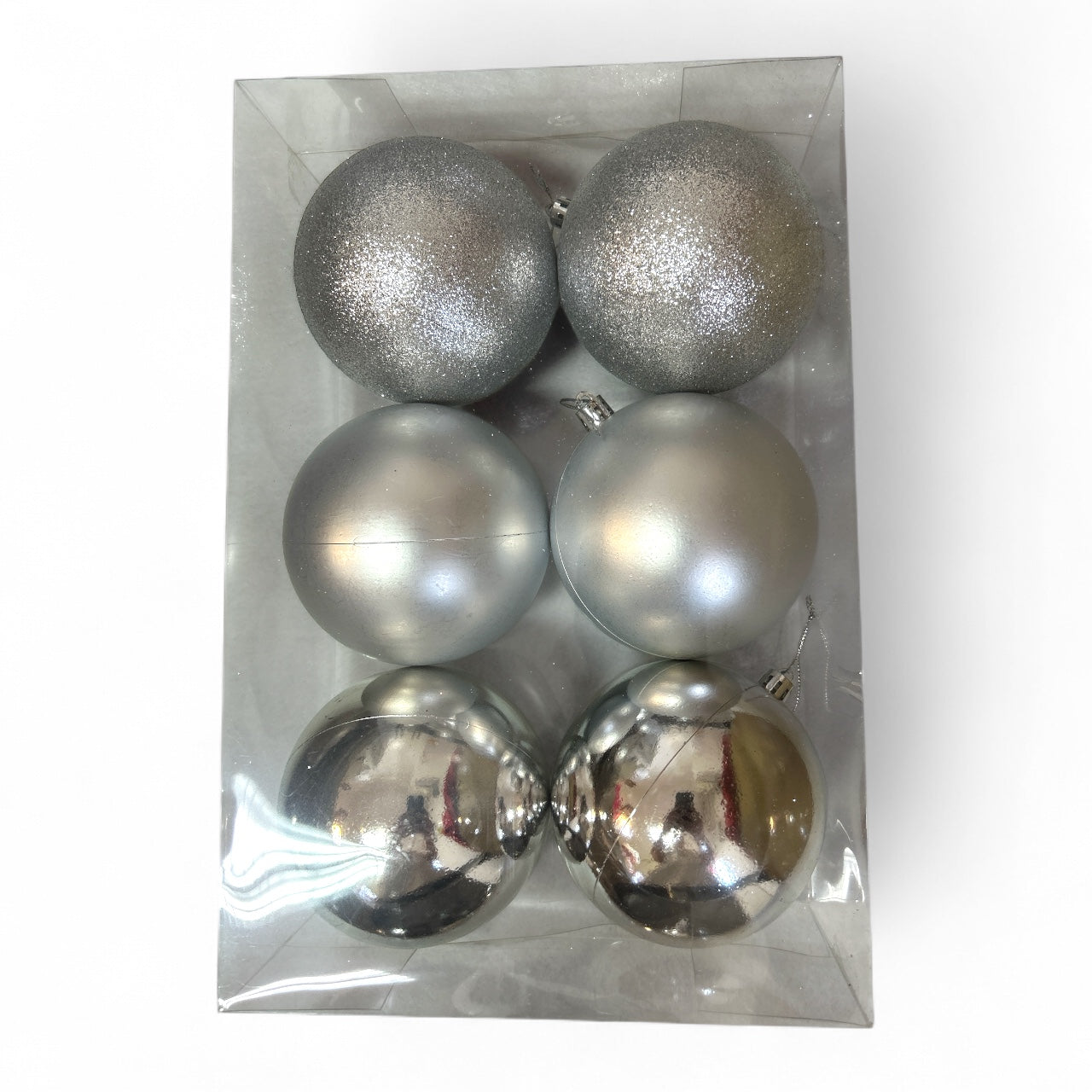 Globulete Brad Craciun Ø10cm-6/set