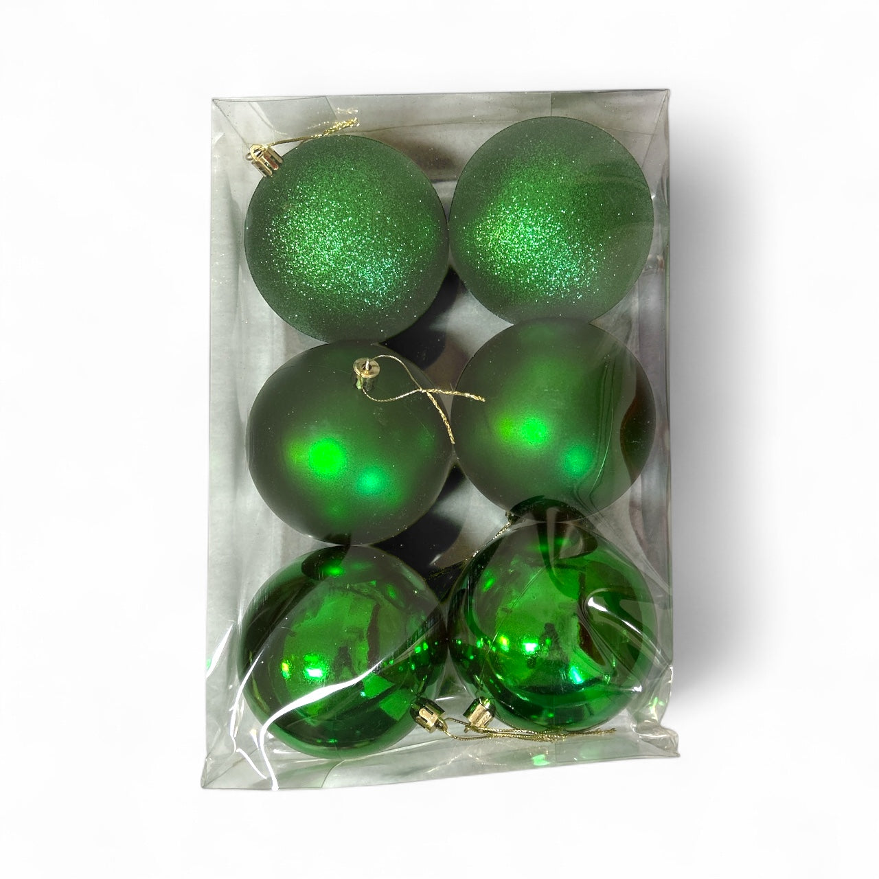 Globulete Brad Craciun Ø10cm-6/set