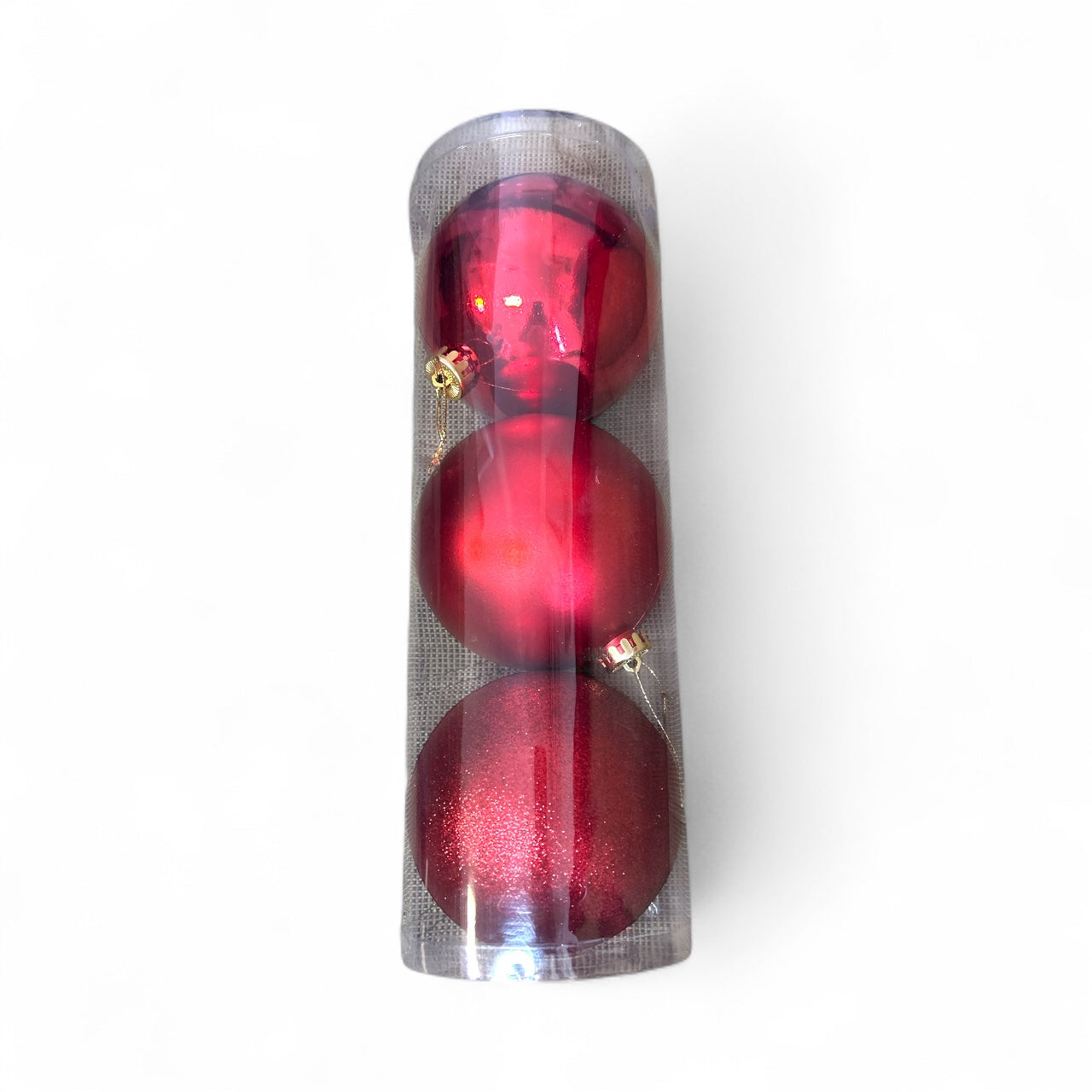 Globulete Brad Craciun Ø12cm-3/set