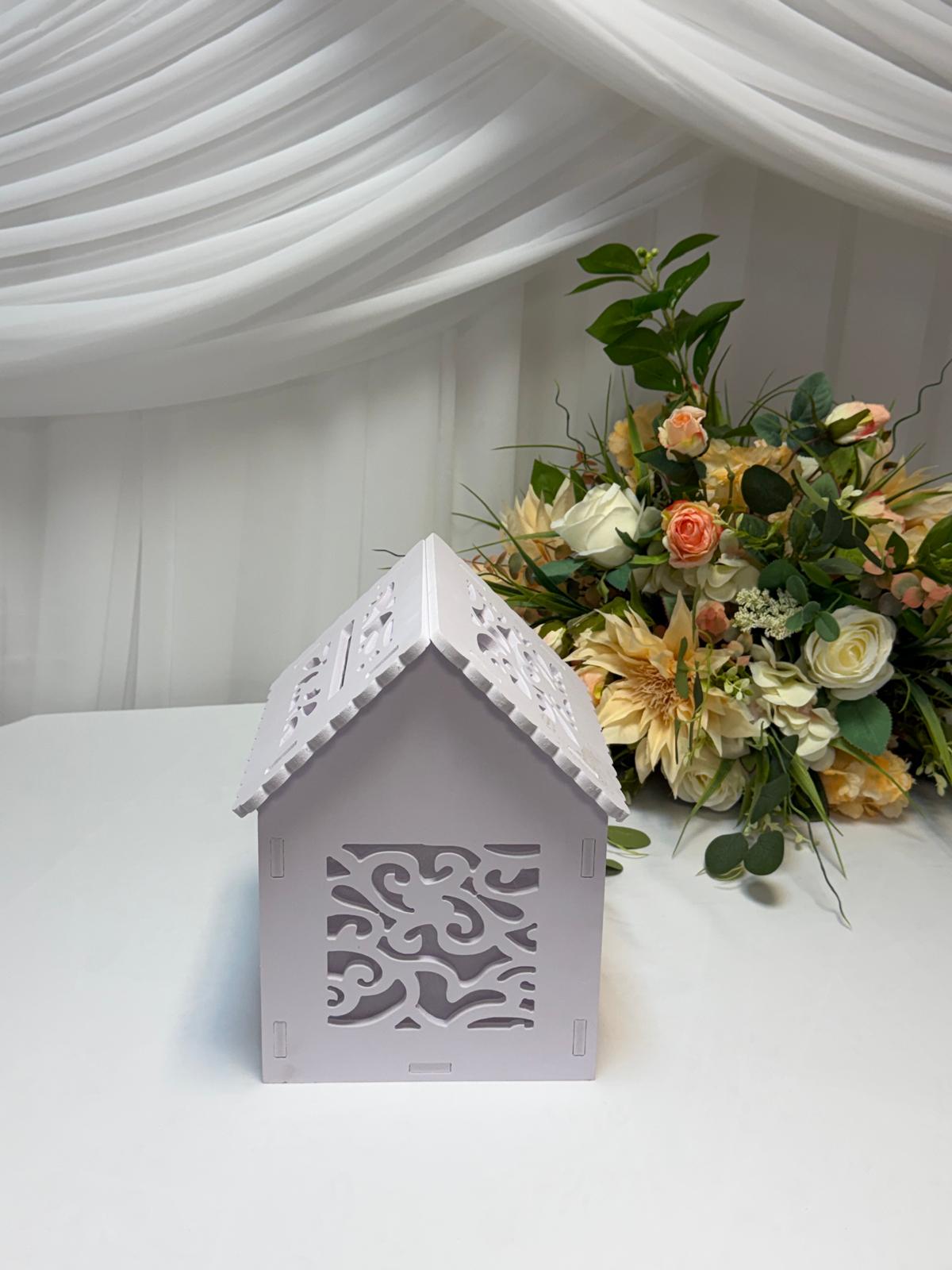 Cutie Dar Casuta Dantelat 22,5x19x28cm