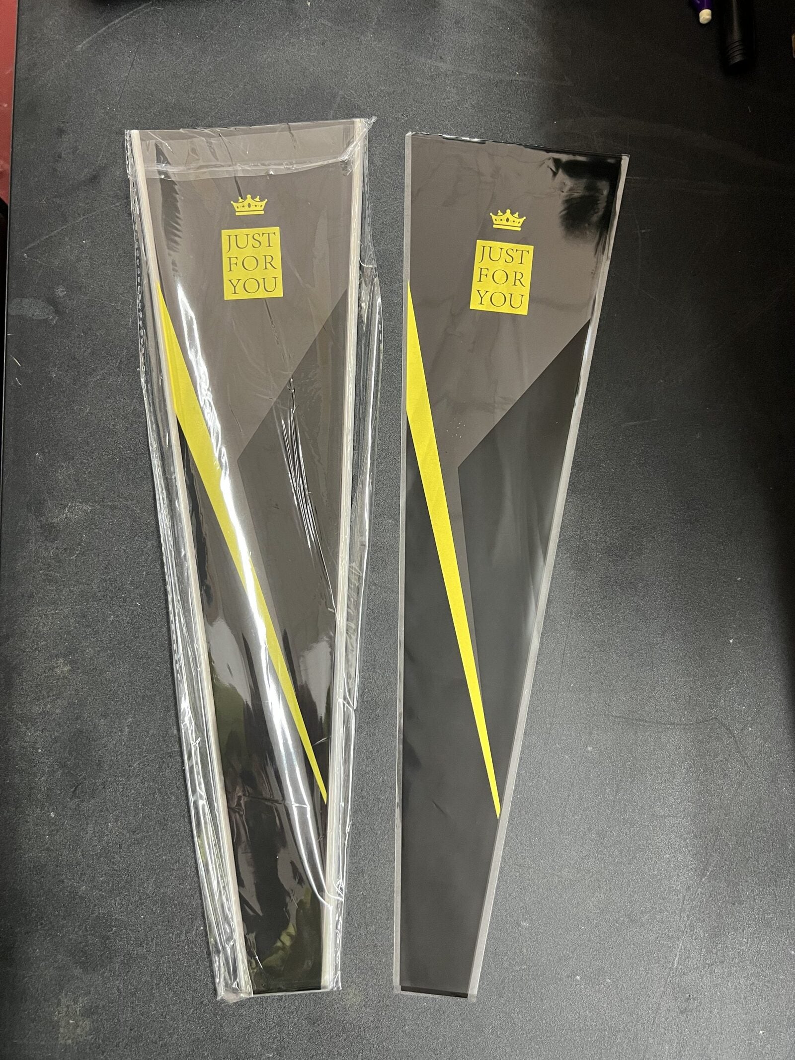 Ambalaj Platic Pentru O Floare 50/set h45cm