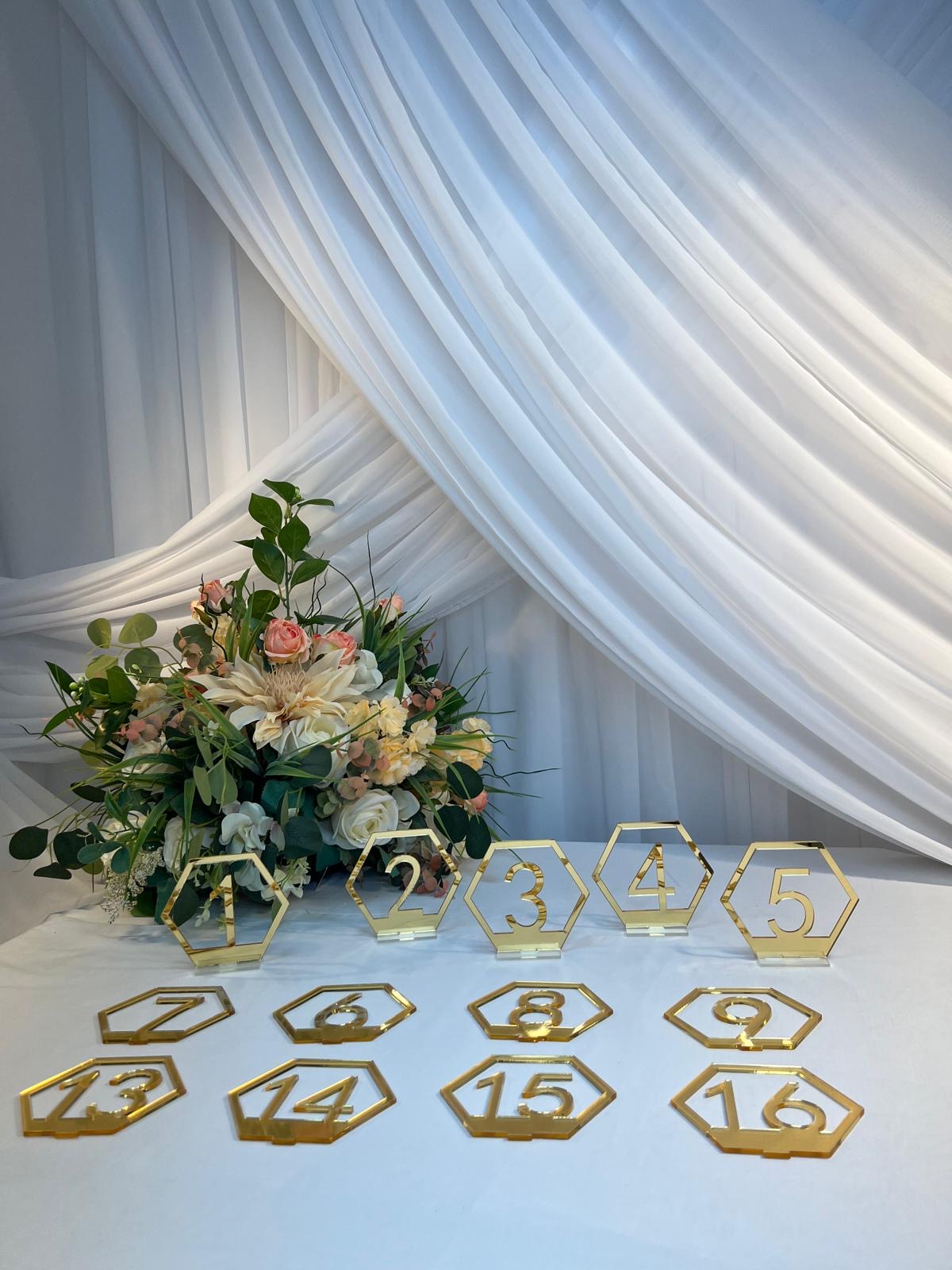 Set Numere de Masa Aurii 1-30