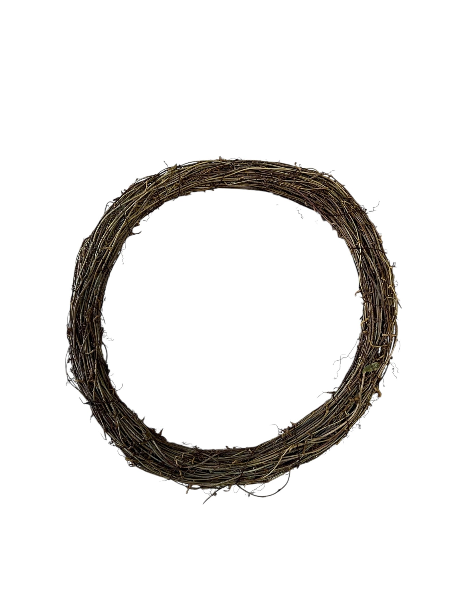 Coronita Din Nuiele Bej-Verde