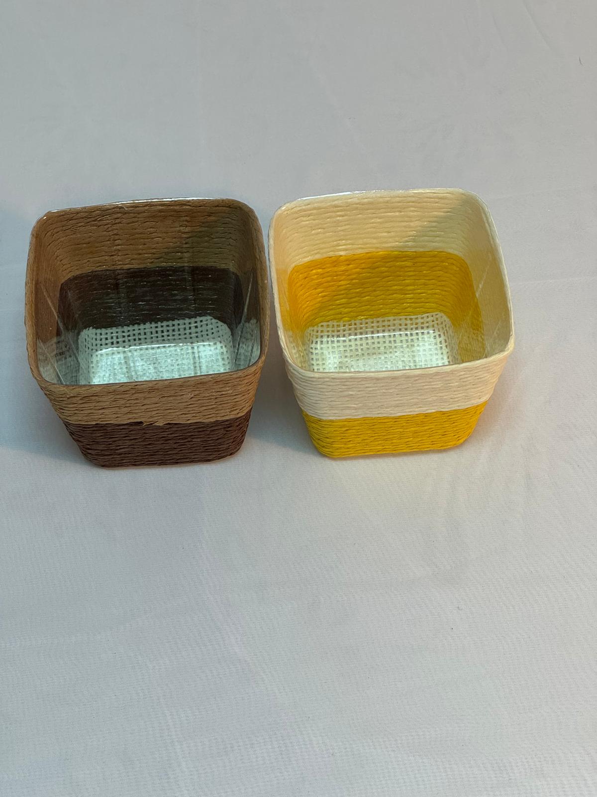 Cosulete Patrate  din Hartie cu interior plastifiat