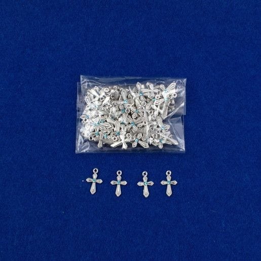 cruciulite-metal-cu-pietricica-colorata-100set