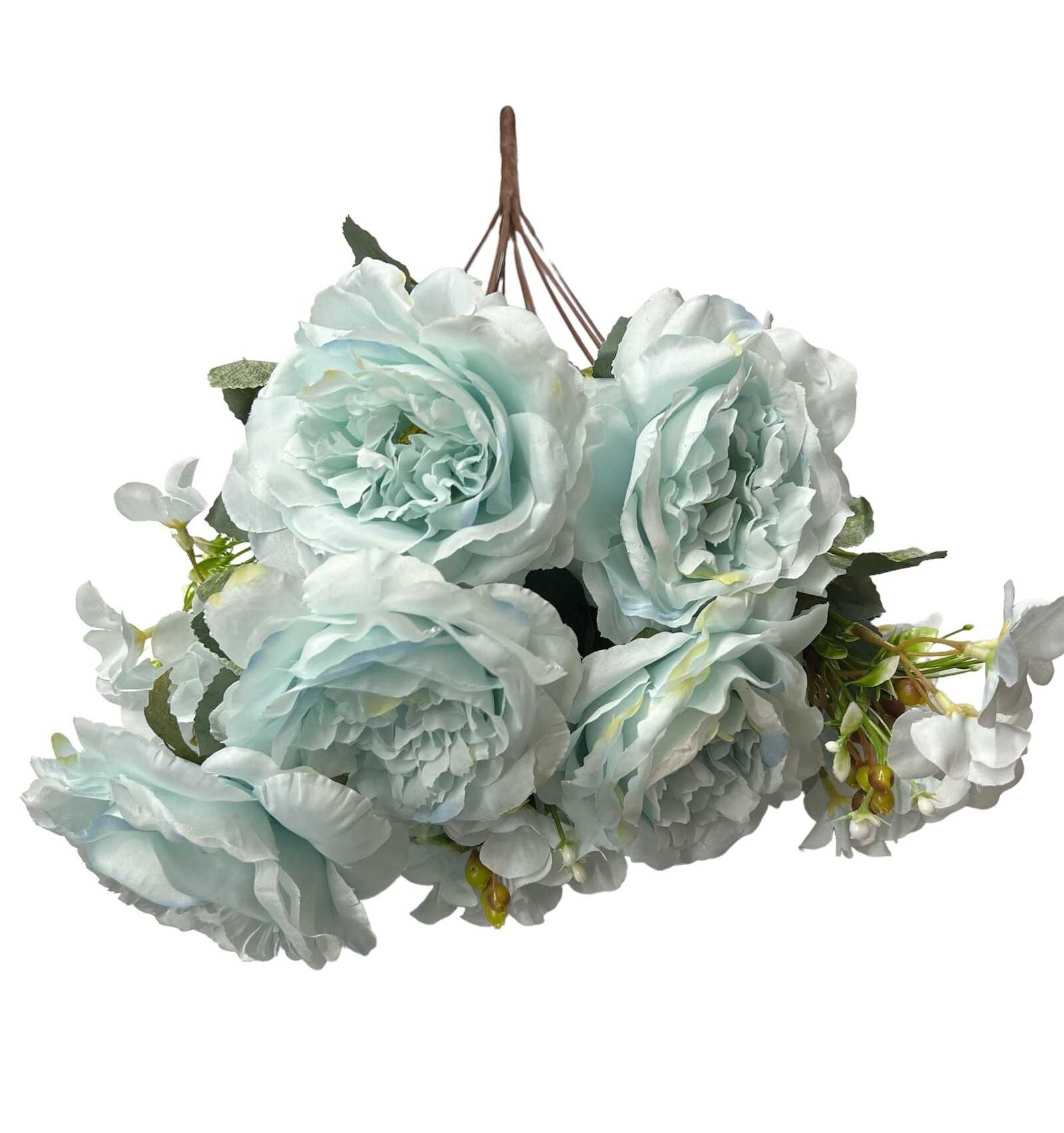 flori-artificiale-buchet-7-trandafiri-cu-4-hortensii-bleo