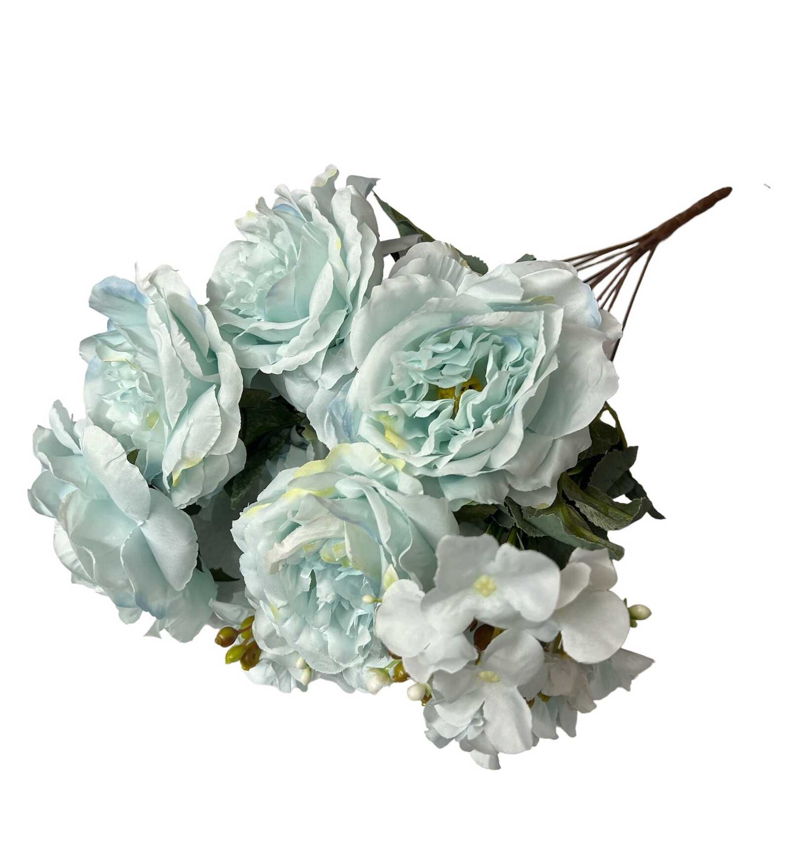 flori-artificiale-buchet-7-trandafiri-cu-4-hortensii-bleo
