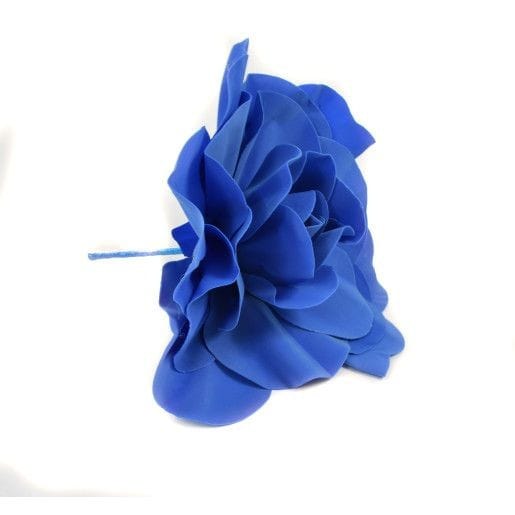 flori-artificiale-trandafir-latex-30cm-albastru