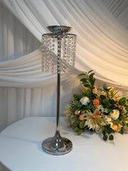 Suport Aranjamente Florale Metal Argintiu 70cm