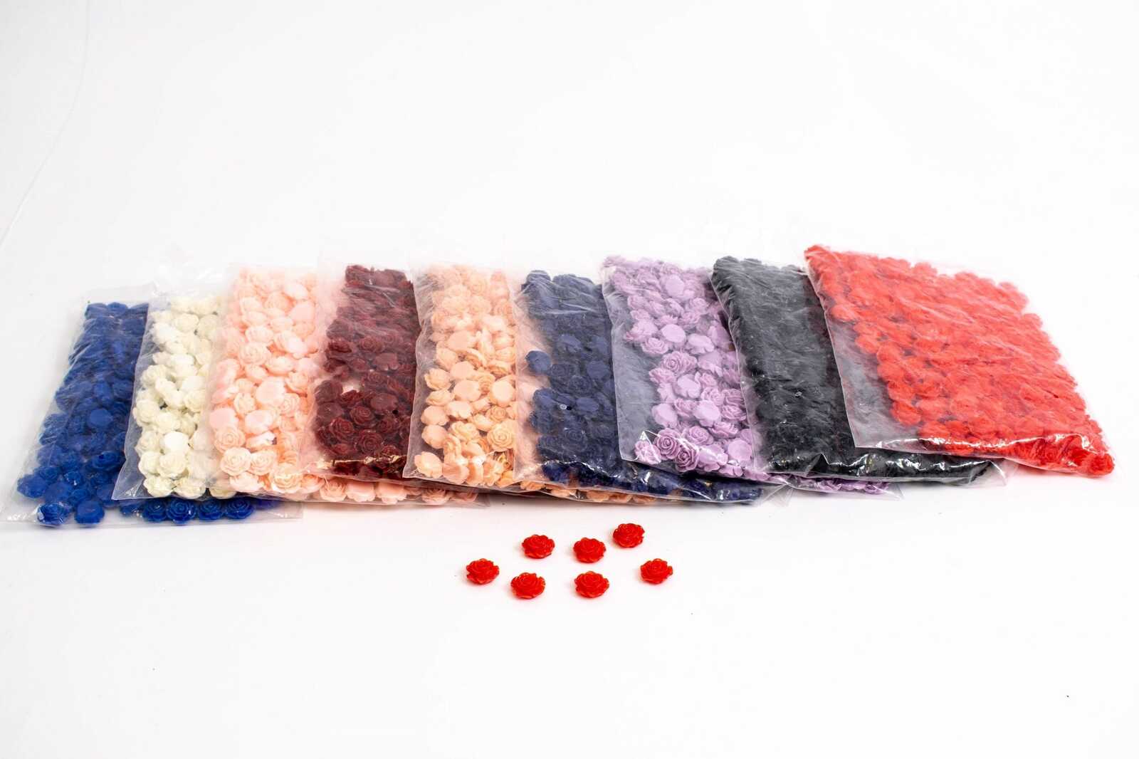 ornament-plastic-flori-200set