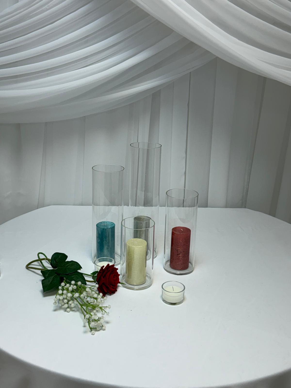 Cilindri Sticla  ⌀10cm- 15cm, 20cm, 25cm, 30cm