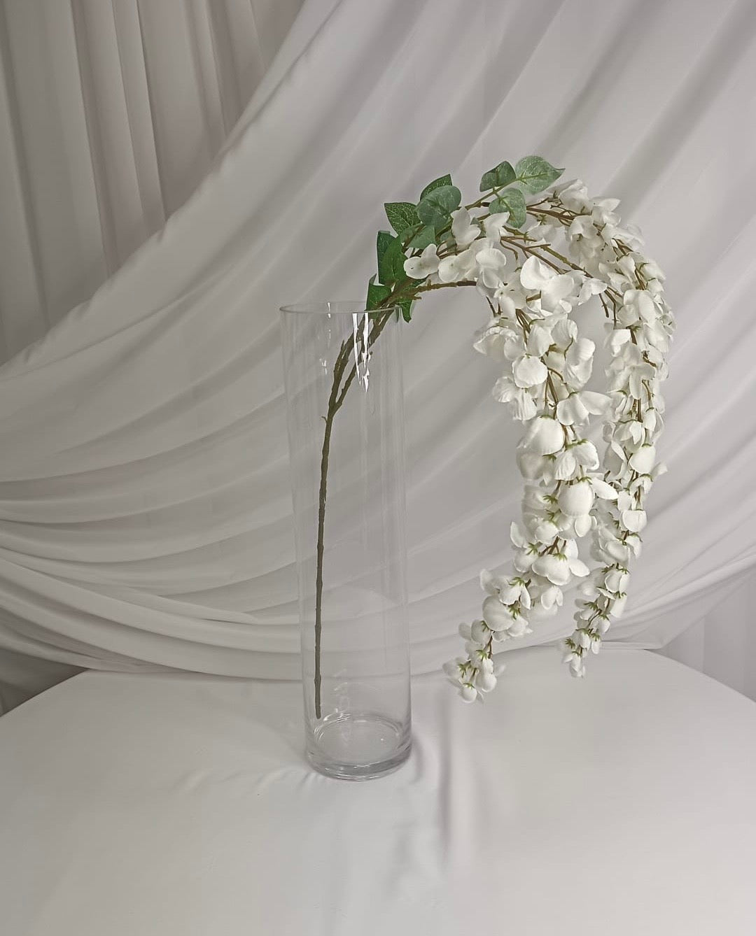 Creanga Flori Albe Curgatoare 110cm