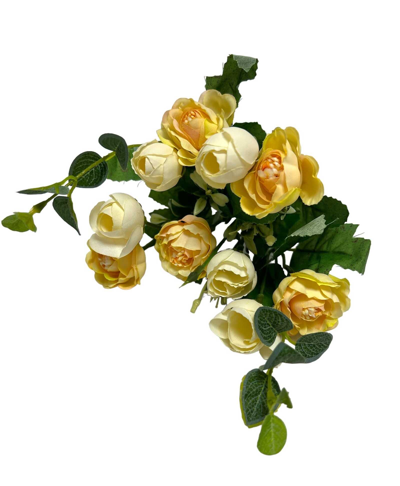 flori-artificiale-buchet-ranunculus-galben-pal