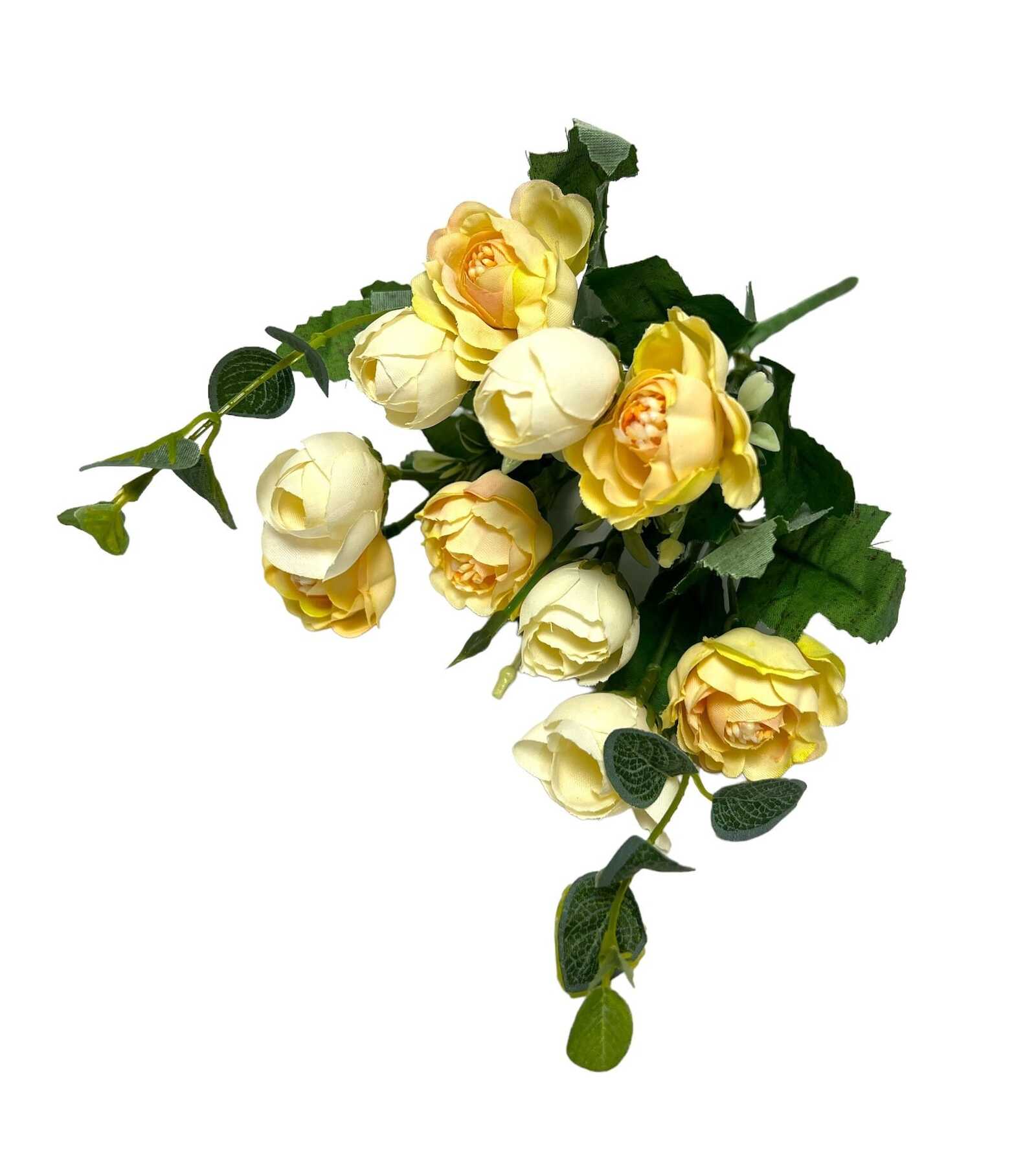 flori-artificiale-buchet-ranunculus-galben-pal