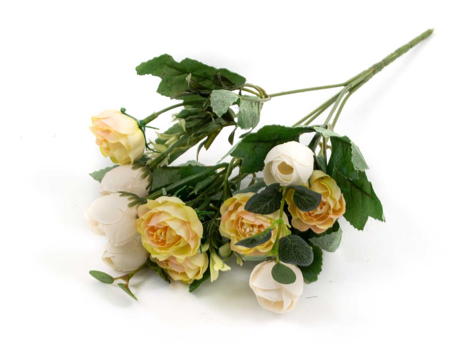 flori-artificiale-buchet-ranunculus-galben-pal