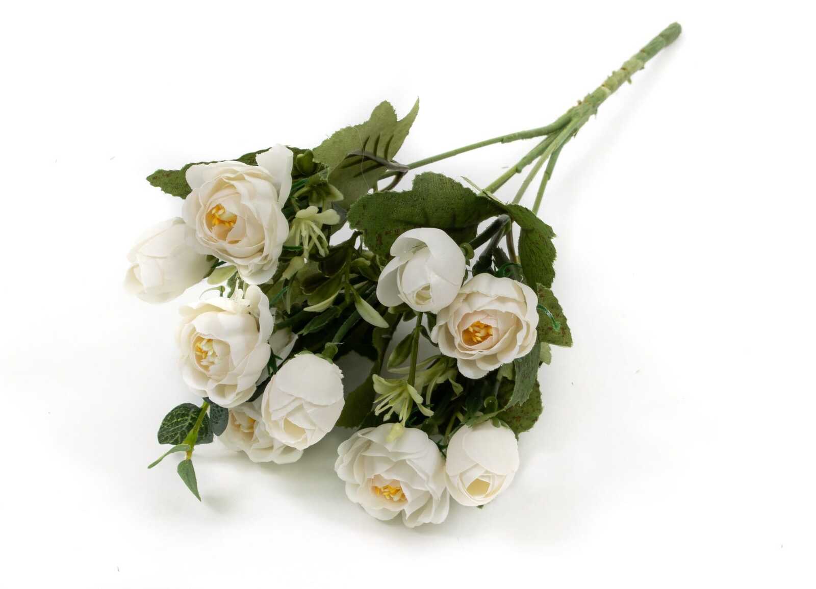flori-artificiale-buchet-ranunculus-alb-pal