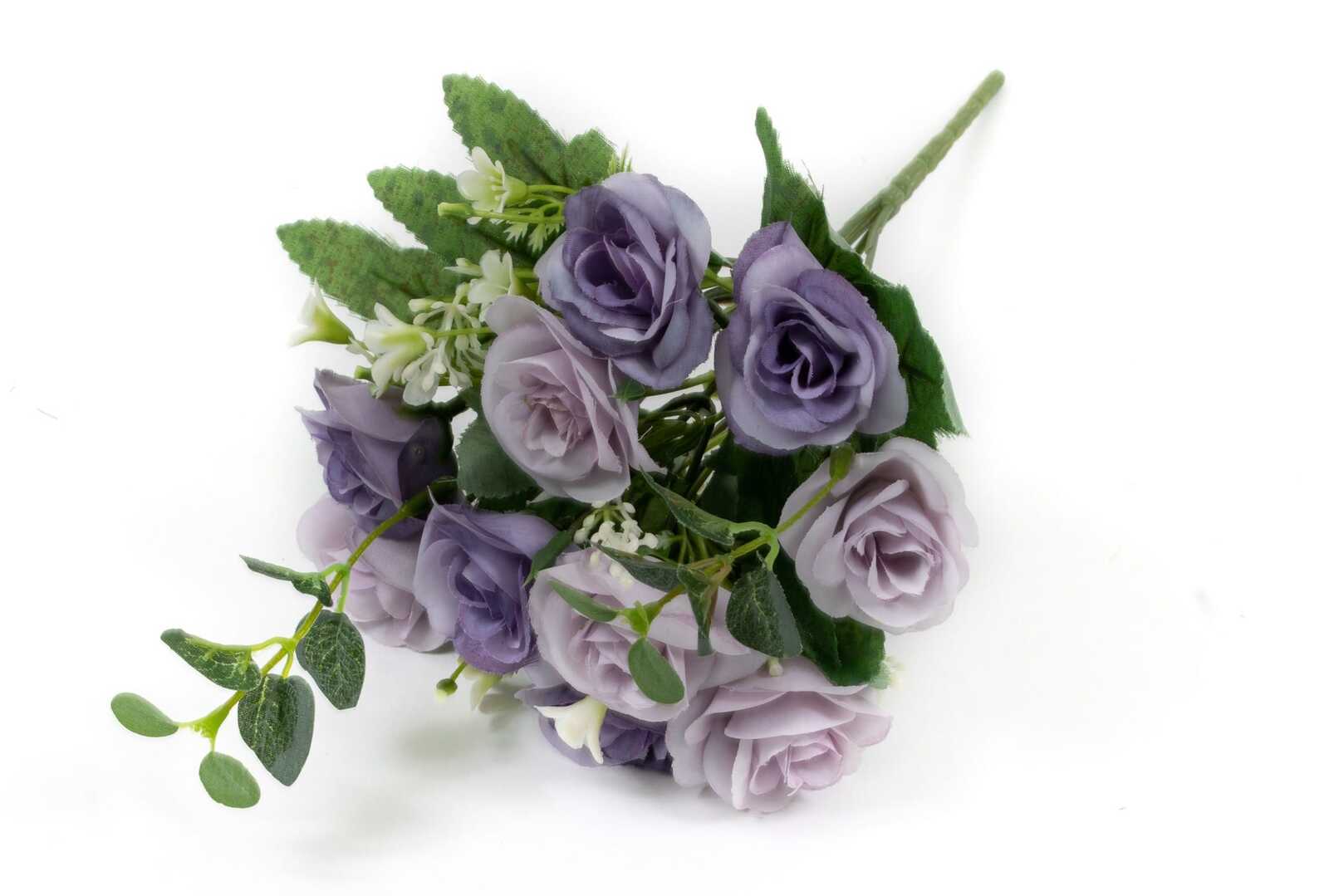 flori-artificiale-buchet-trandafiri-mov-pal