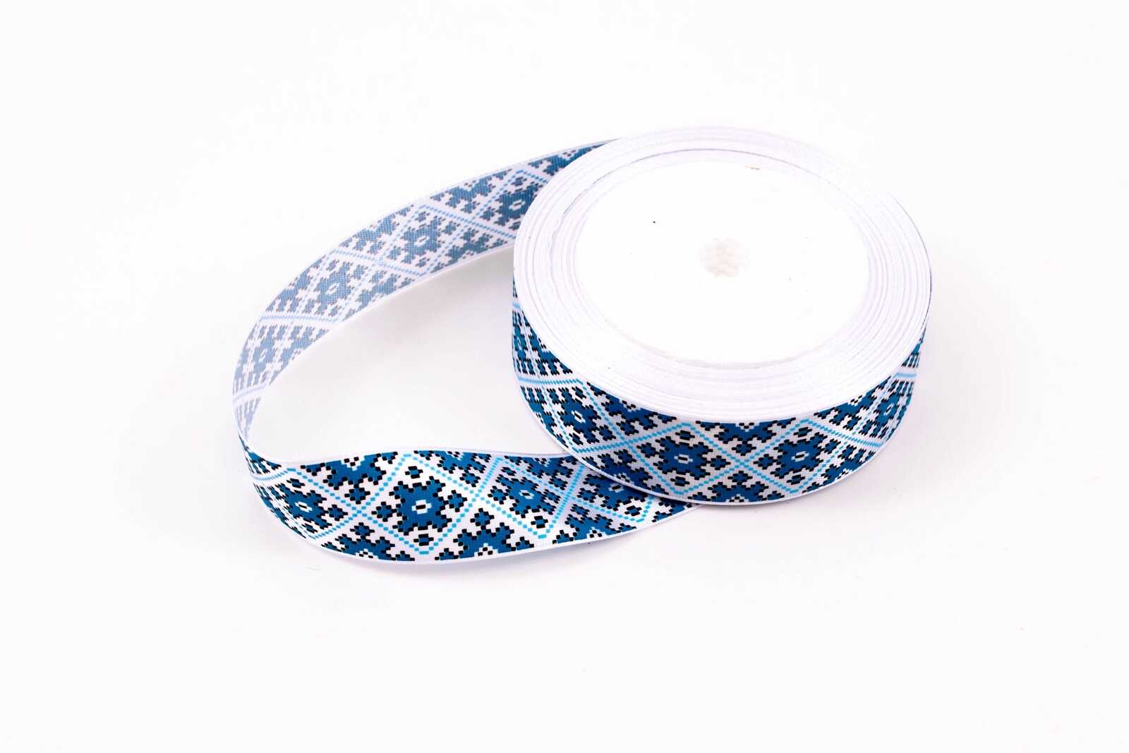 panglica-traditional-biscuite-albastru-25cm