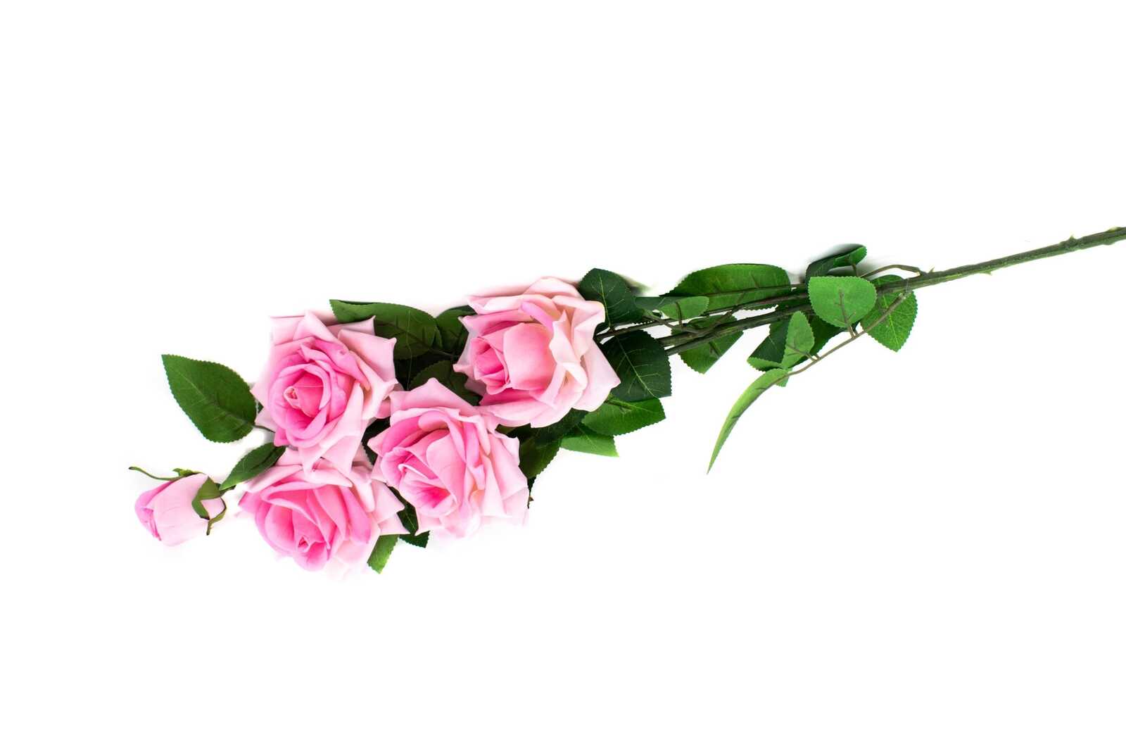 flori-artificiale-fir-trandafir-cu-5-flori-roz