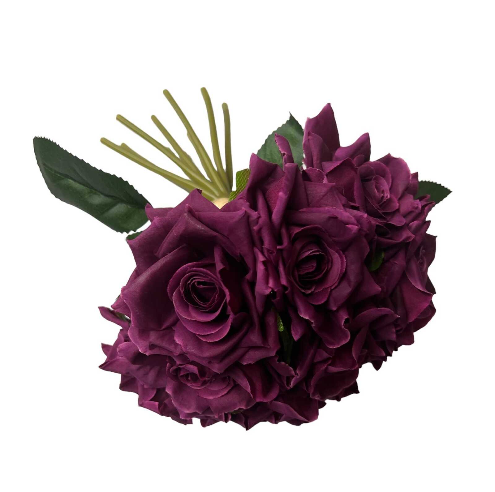 flori-artificiale-trandafiri-legati-10-fire-mov-violet