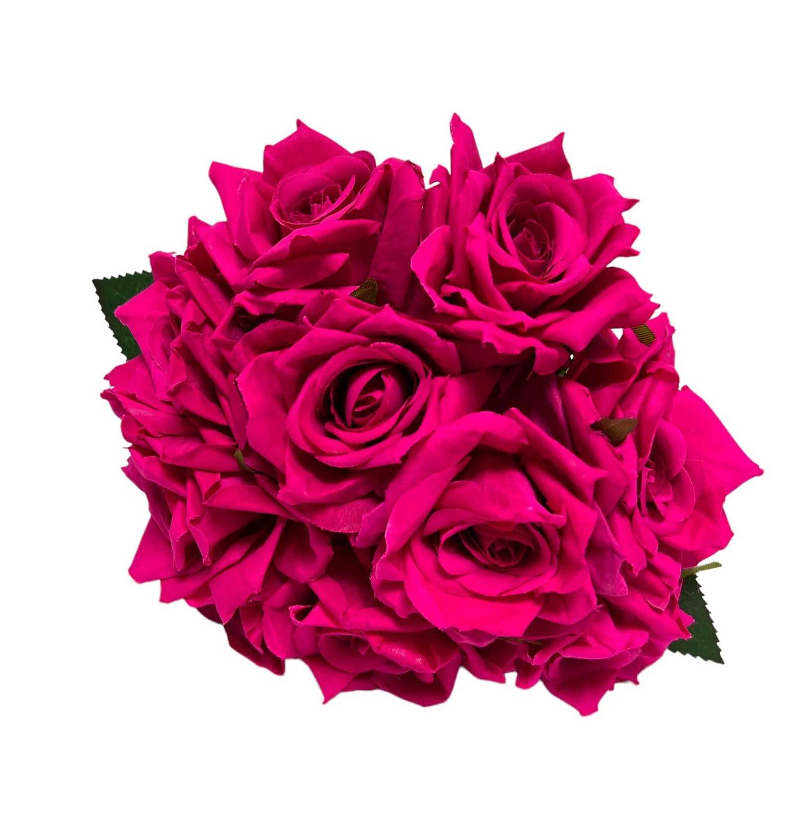 flori-artificiale-trandafiri-legati-10-fire-ciclam