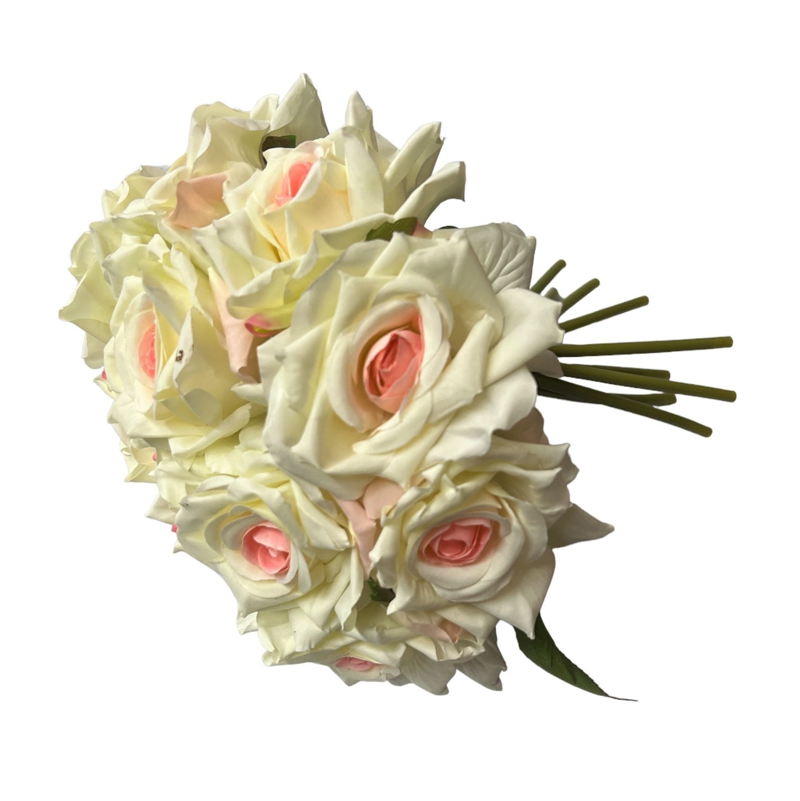 flori-artificiale-trandafiri-legati-10-fire-crem-roz