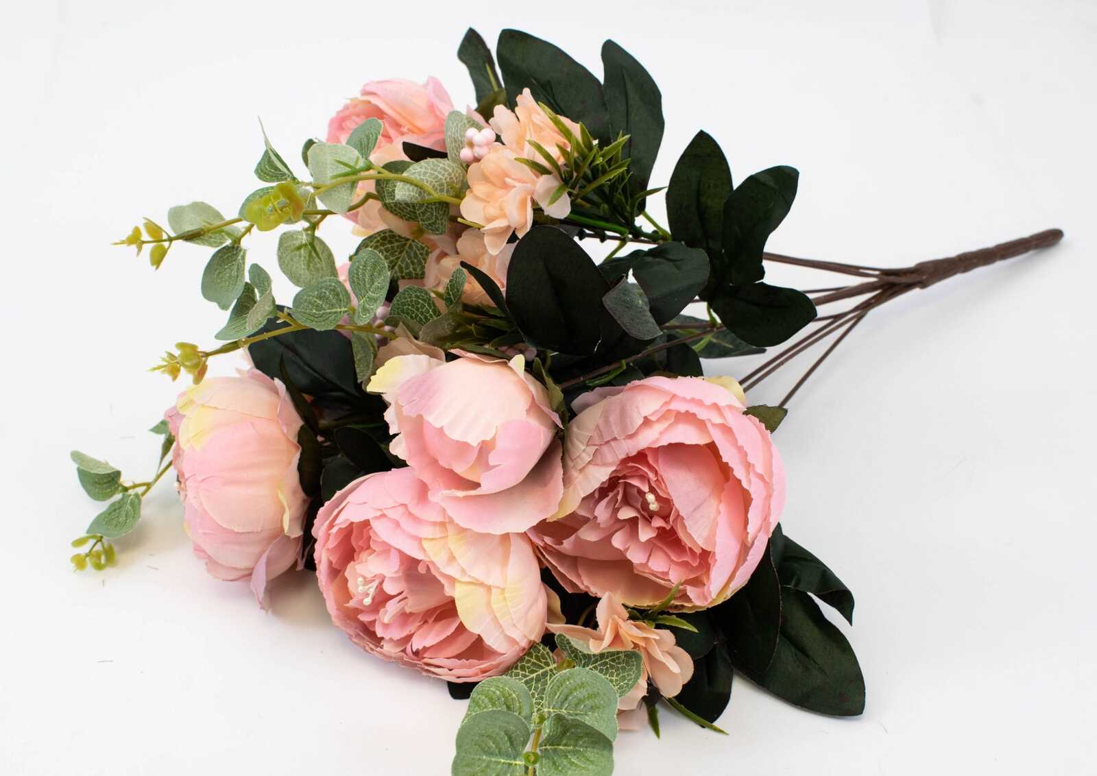 flori-artificiale-buchet-5-bujori-1-boboc-5-eucalipt-roz