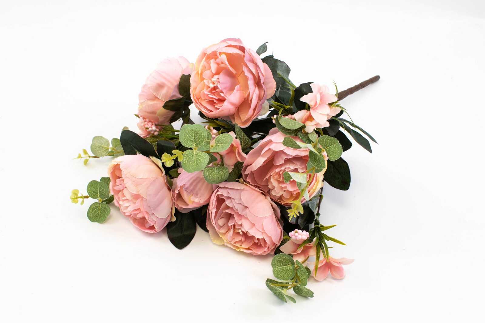 flori-artificiale-buchet-5-bujori-1-boboc-5-eucalipt-roz