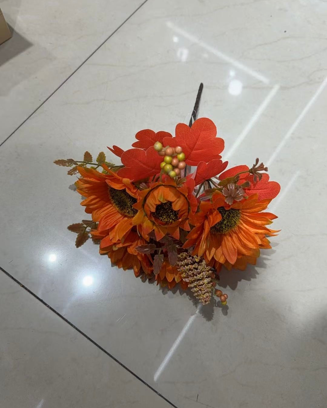 Buchet Floarea Soarelui Artificial Aramiu Mic