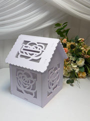 Cutie Dar Casuta Trandafir 31,5x26x39cm