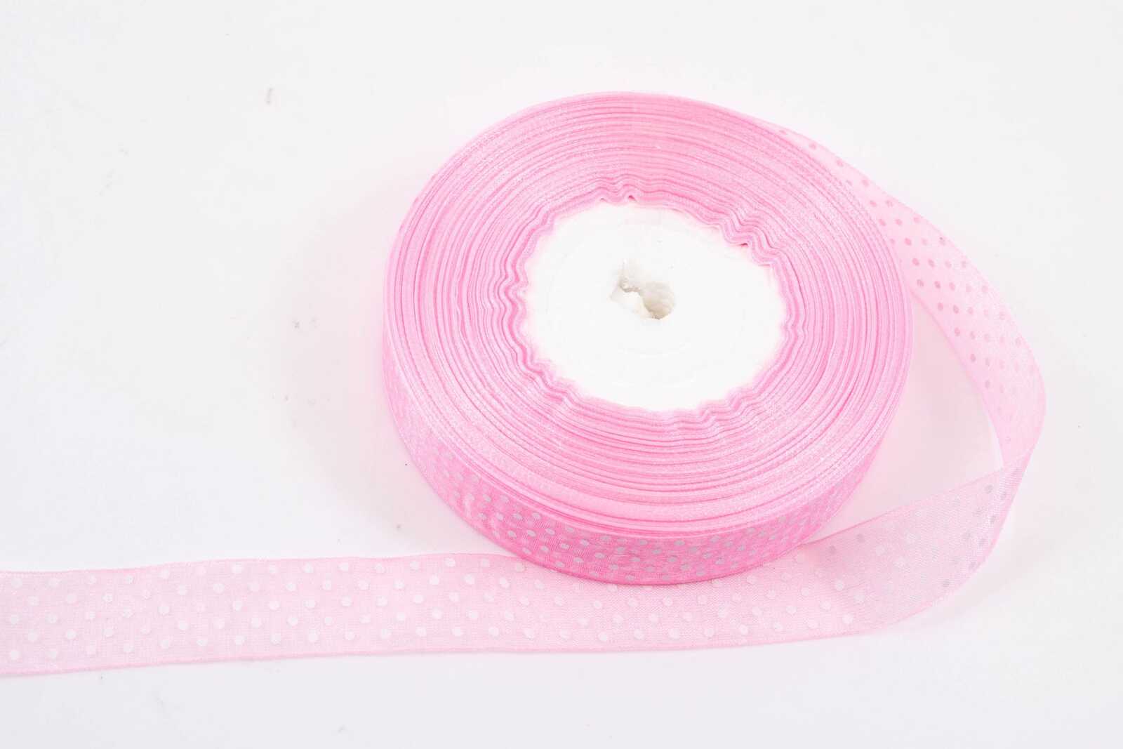 panglica-organza-cu-buline-2cm50m-roz