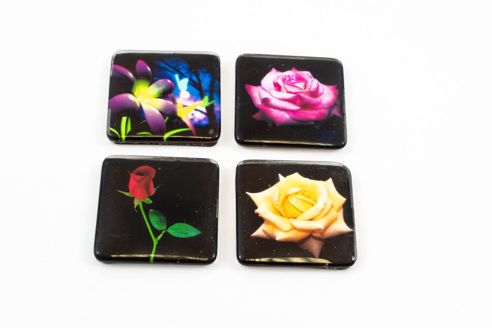 marturie-placuta-sticla-cu-flori-trandafir-galben