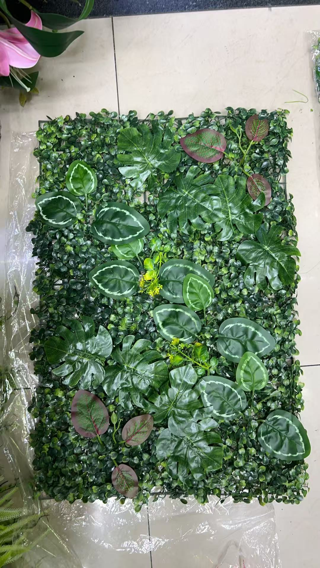 Panou Frunze Artificiale 40cm/60cm Verde 225-3