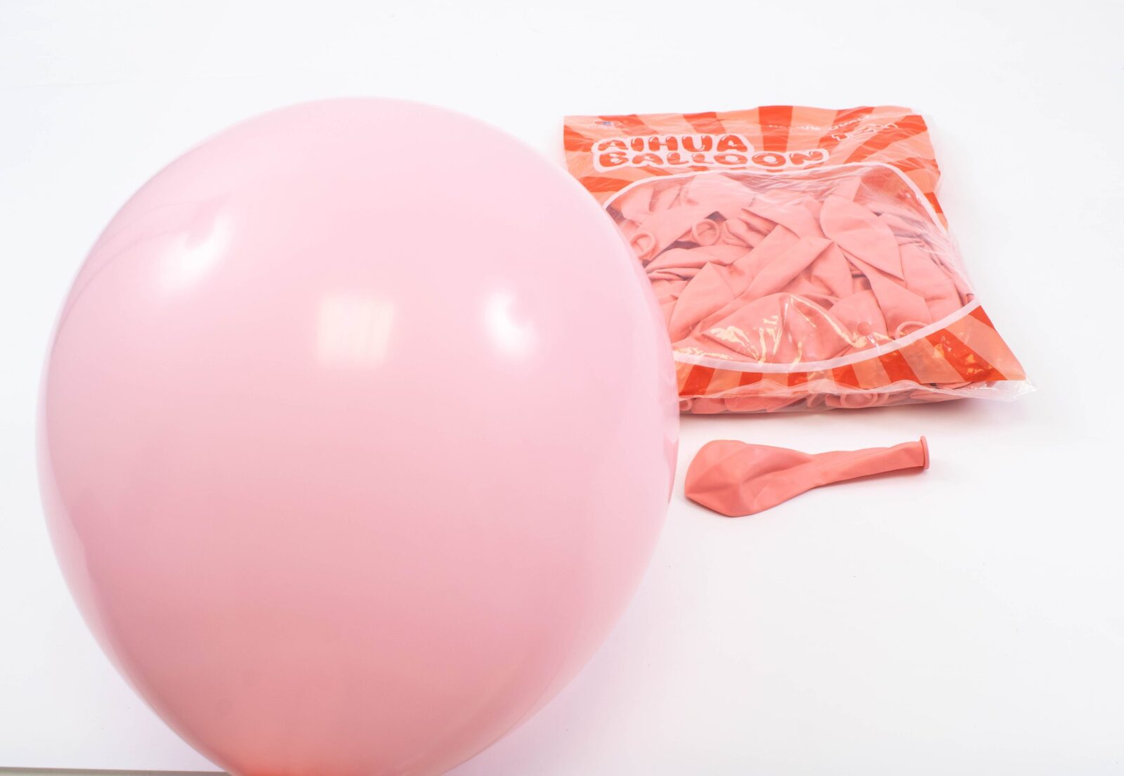 baloane-100set-12-colori-mate-macarons-roz-inchis