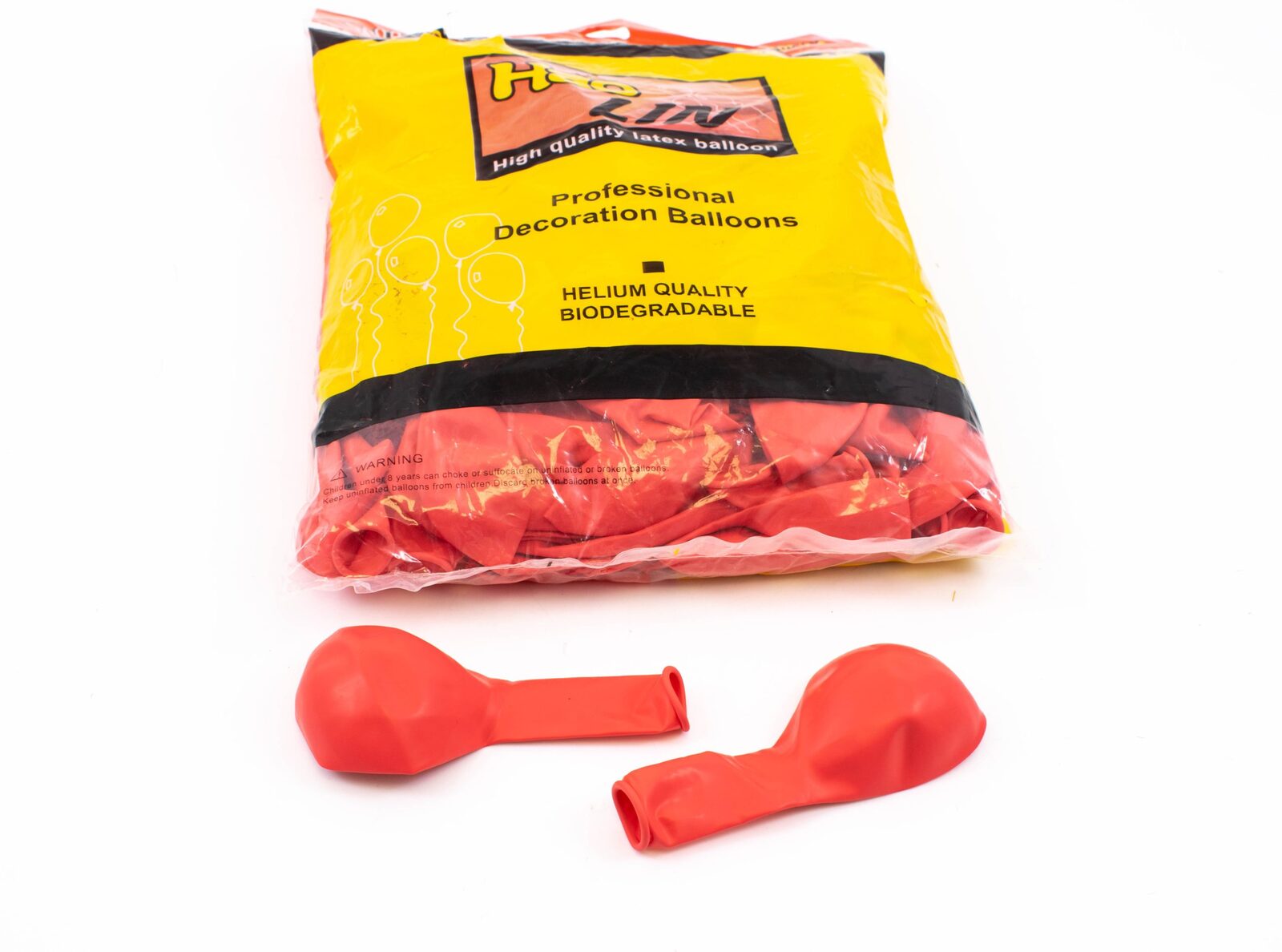 baloane-100set-12-colori-mate-macarons-rosu