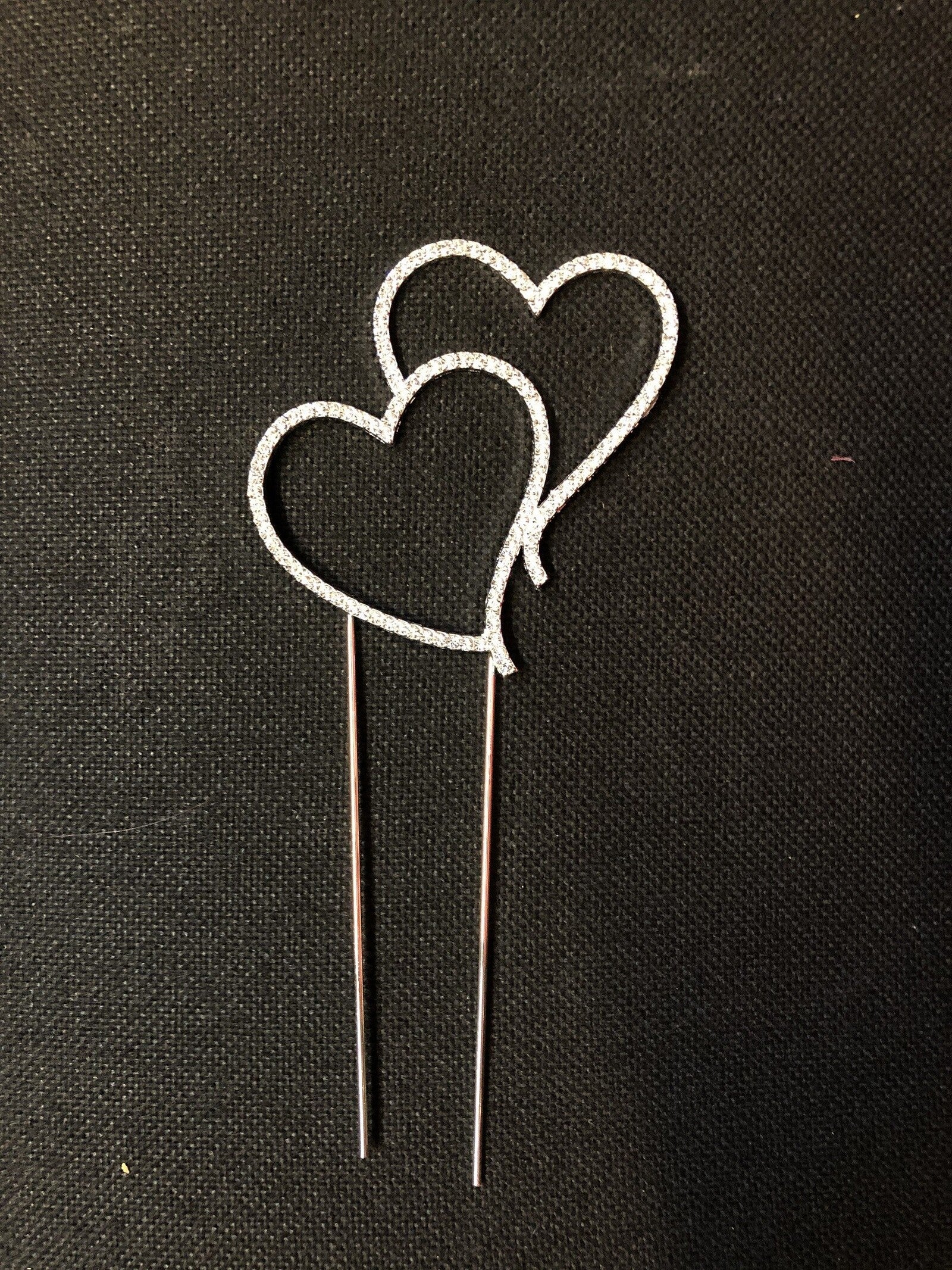 ornament-metal-inimi-strasuri-argintiu