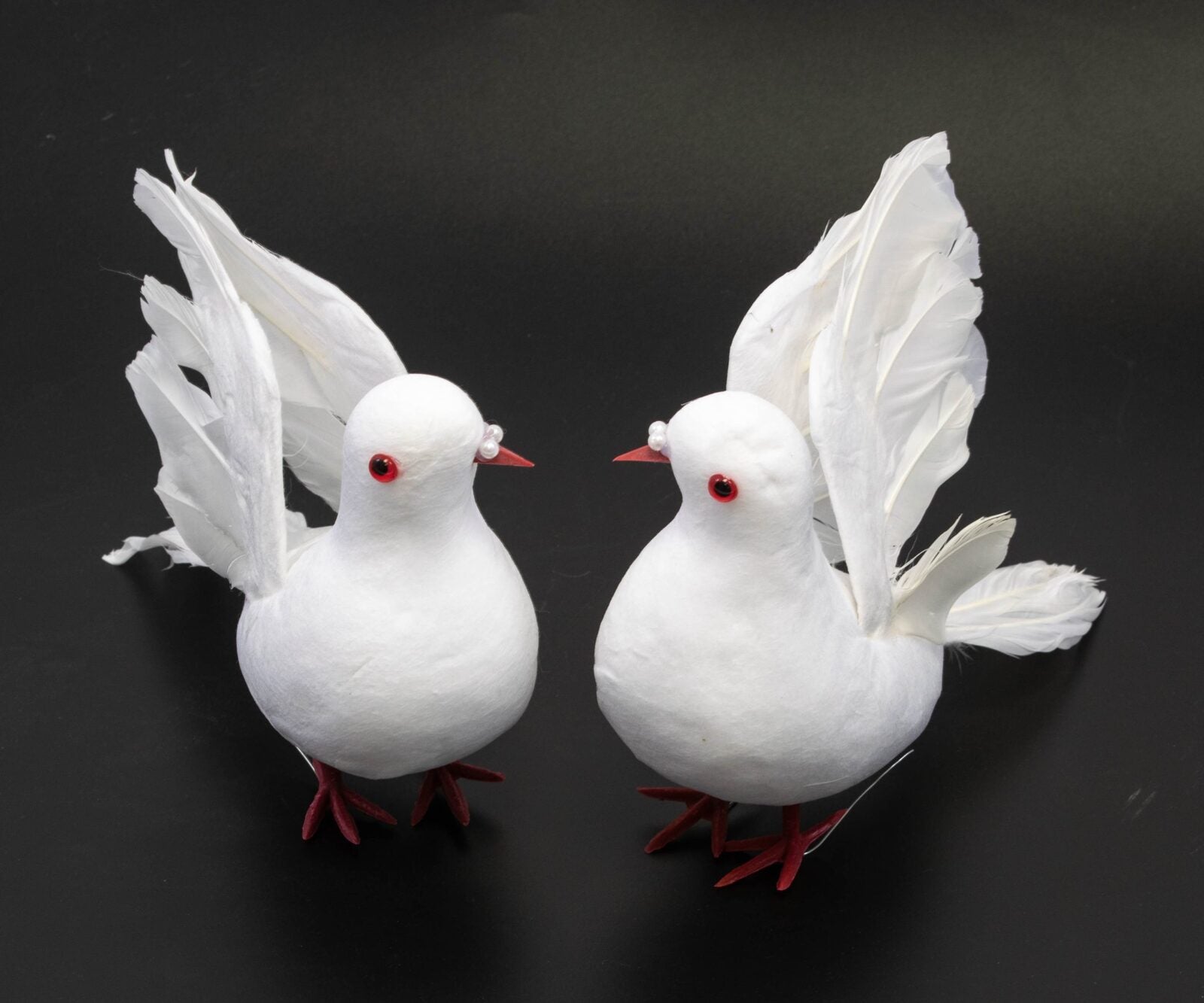 porumbei-pene-alb-h15cml20cm-2set