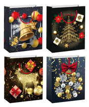 pungi-cadou-negre-craciun-12set-12x14x6