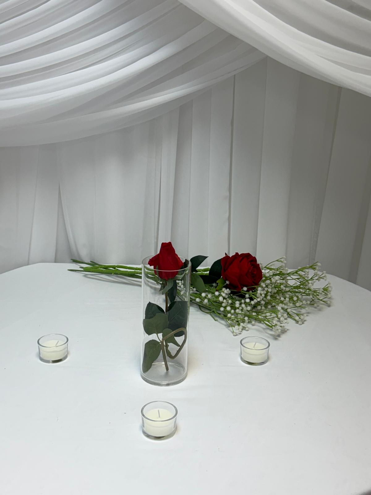 Cilindri Sticla  ⌀8cm- 15cm, 20cm, 25cm, 30cm