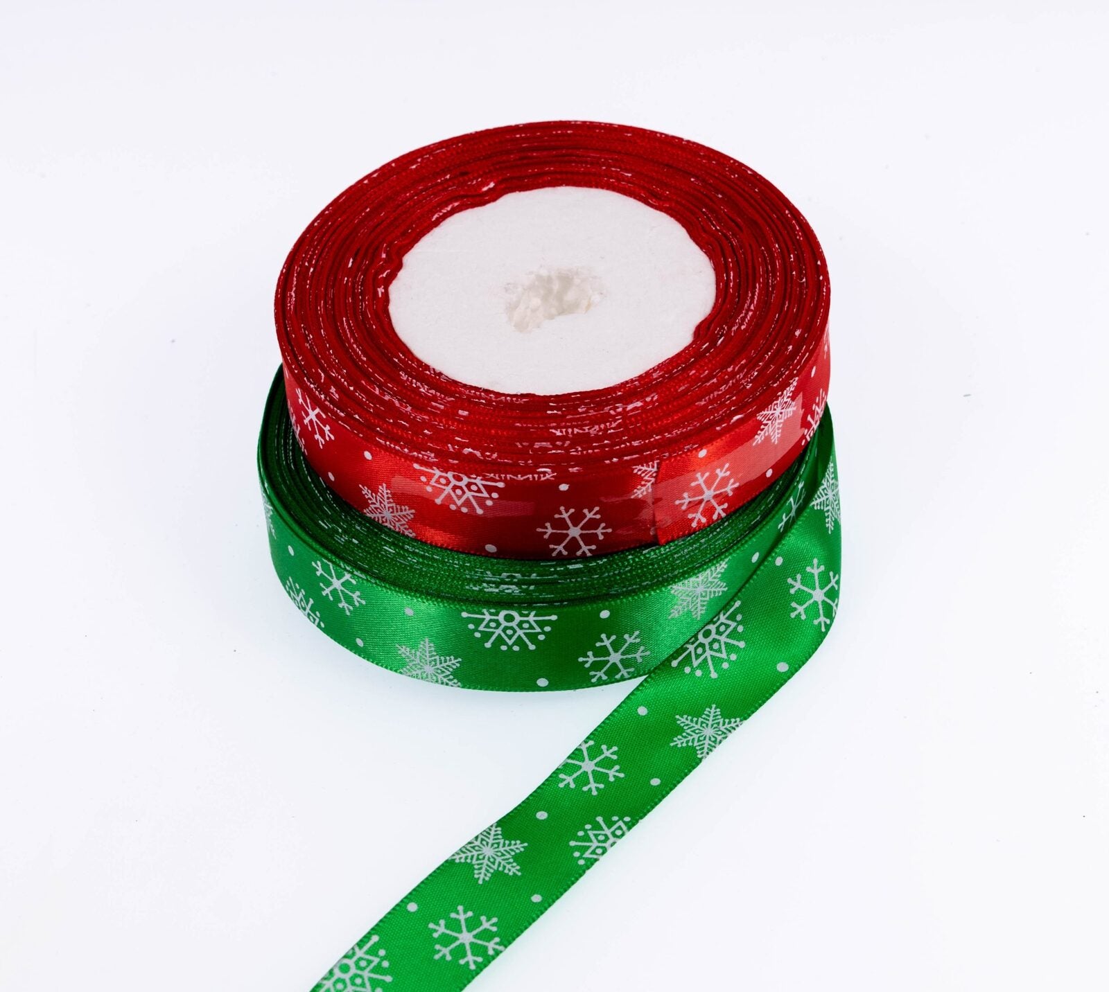 panglica-satin-imprimeu-fulg-craciun-2cm